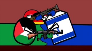 Hoạt hình bóng Ba Lan Palestine vs Israel