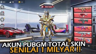 EKSPERIMEN PASANG SEMUA SKIN SULTAN DI INVETORY SENILAI 1 MILYAR MASUK ROOM RANDOM !! - PUBG MOBILE