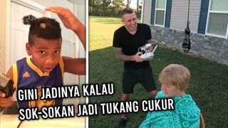 GAGAL GANTENG!! Kumpulan Momen Ngakak Salah Potong Rambut