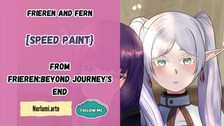 [SPEEDPAINT] GAMBAR PENYIHIR SLAY MUSIM INI - FRIEREN AND FERN FROM Frieren:Beyond Journey's End -