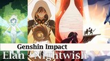 Genshin Impact GMV/AMV [1.0 - 2.4] Nightwish - Elan [Eng Subs]