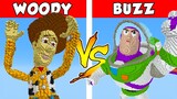 WOODY vs BUZZ LIGHTYEAR – PvZ vs Minecraft vs Smash