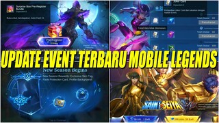 UPDATE EVENT TERBARU MOBILE LEGENDS! SURPRISE BOX, SEASON 26 NEW UI & SAINT SEIYA X MLBB