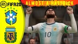FIFA 20 | BRAZIL vs ARGENTINE | International | FULL MATCH & GAMEPLAY