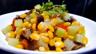 Món chay - Bắp Xào Ngũ Sắc đơn giản thơm ngon dễ làm - Thanh cooking