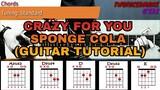 Sponge Cola - Crazy For You (Guitar Tutorial)