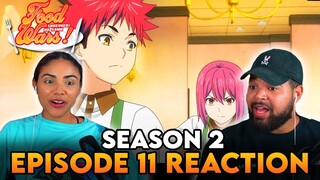 SOMA and HISAKO WORKING TOGETHER | Food Wars S2 Episode 11 Reaction