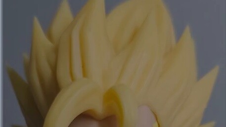 [Dragon Ball SHF Third Party] Oil Shrimp!! HM Three-color Vegito Head Sculpture Accessory Pack Unbox