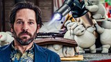Supermarket monsters terrorizes Paul Rudd | Ghostbusters: Afterlife | CLIP
