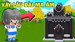 MẶP DORAM XÂY DỰNG LÂU ĐÀI MA ÁM Ở LÀM BEE TEAM TRONG MINI WORLD