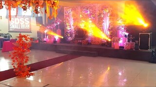 Wedding at Debut event at South town center setup by SDSS pinoy vlog