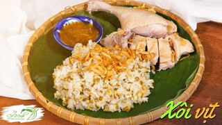 Cách nấu Xôi vịt sao cho lạ miệng, thơm dẻo - Duck sticky rice | Bếp Cô Minh Tập 264