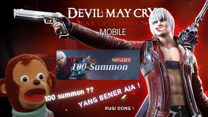 DEVIL MAY CRY MOBILE ! summon sih summon !