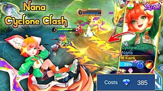 NANA STARLIGHT SKIN GAMEPLAY!💖CYCLONE CLASH JULY STARLIGHT PURCHASE😍🌸