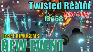 Energy Amplifier Event - Twisted Realm Genshin Impact EASY GUIDE