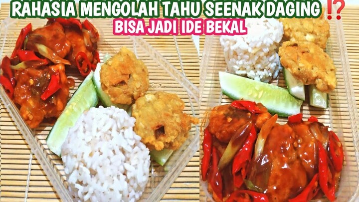 CARA ANAK KOS MEMASAK 1 KOTAK TAHU JADI MASAKAN ENAK‼️RASA NYA JADI  SEENAK DAGING