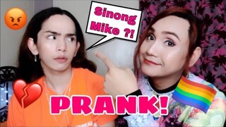 CALLING ANOTHER NAME PRANK! REVENGE ON JUSTINE (inis sya nag waLkout) | beki lovers | gay couple