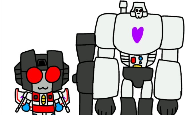 [Transformers/Weihong] Big-headed Honghong and small-headed Weiwei