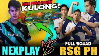 HULI PERO DI KULONG!! NEXPLAY TEAM vs. RSG PH in RANK ~ MOBILE LEGENDS