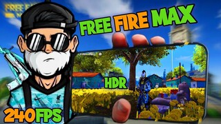 Fix lag Config Smooth Graphics Colorful hdr Graphics Free Fire Max only 240Fps😱 #1ONTRENDINGCONFIG