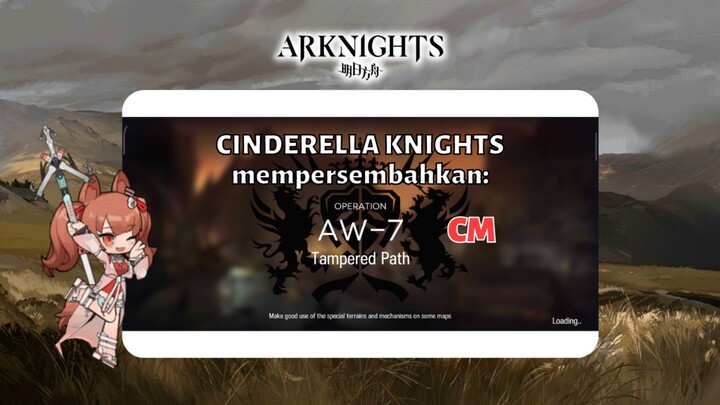 Arknights Niche Cinderella Knights: AW-7 CM