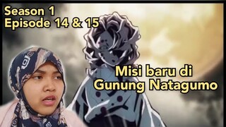 Kimetsu No Yaiba Season 1 Episode 14 & 15 Reaction Indonesia
