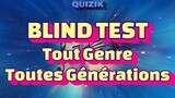 Blind Test Tout Genre, Toutes Générations