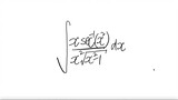 inverse trig integral  ∫x arc sec(x^2)/(x^2 √(x^2-1)) dx