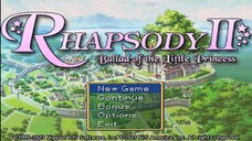 Rhapsody Ii Ballad Of The Little Princess [Menu Music]