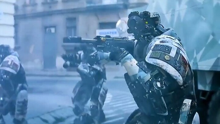 Do you think it's irritating or not that the robot also wears a bulletproof vest?