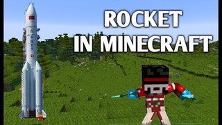 How to make a rocket in Minecraft (Tagalog) #Redstone