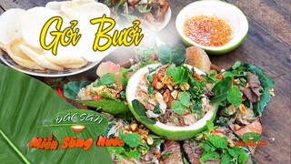 Thanh chua dễ ghiền món gỏi bưởi đặc sản miền Tây - Đặc sản miền sông  nước