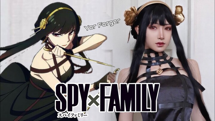 Yor Forger - ヨル・フォージャー [ Spy x Family ] Makeup Tutorial by Irene01