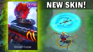 New July Starlight Skin Sun Simian Curse - Mobile Legends: Bang Bang