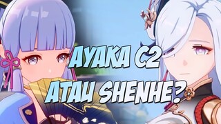 Shenhe Dulu atau Ayaka C2? - Genshin Impact Indonesia