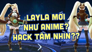 MLBB | LAYLA MỚI: XINH NHƯ GÁI ANIME?! HACK TẦM NHÌN CỰC BÁ BẮN XA GẦN GẤP ĐÔI!! | Tốp Mỡ Gaming