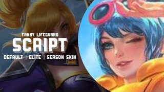 Fanny - Lifeguard | Script | No Password | Mobile Legends