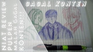 DRAWING DARI ANIME MUSHLE TAPI MALAH GAGAL KONTENN!!!