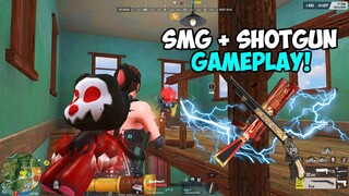 SMG AND SHOTGUN GAMEPLAY!? (Rules Of Survival Battle: Royale)