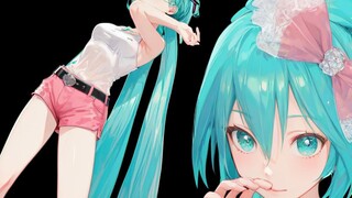 【极致丝滑/AI动画/MMD】初音-Stay Tonight