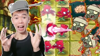 Plants vs Zombies 2 #41: Map Mới Có Plants Chiếu Ra Tia Laser Rất Mạnh