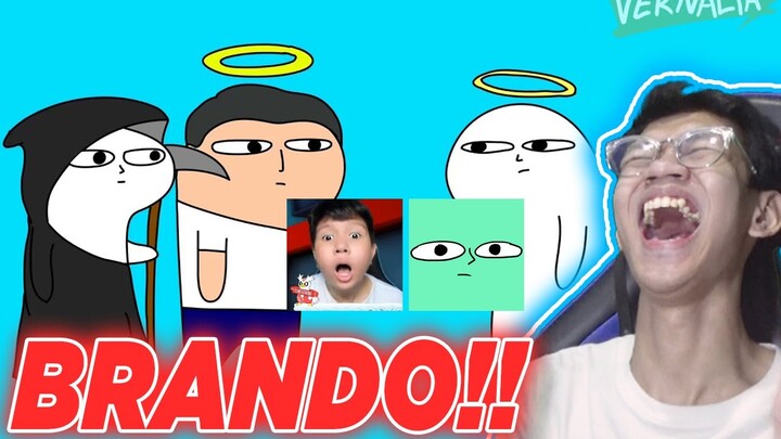 REACTION VERNALTA MARTIN CABUT NYAWA BANG WINDAH BASUDARA NGAKAK BANGET!!!