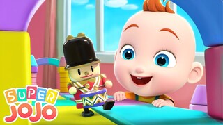 London Bridge Is Falling Down | Sing Along | @Super JoJo - Nursery Rhymes | Playtime with Friends