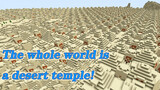 [Game]Cách để sống sót trong Desert Temple|Minecraft