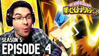 SHINSO!! | My Hero Academia Season 5 Episode 4 REACTION | Anime Reaction