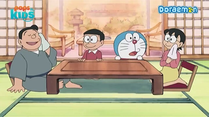 [S5] Doraemon - Tập 215 - Dịch Chuyển Bệnh Cảm, Du Lịch Suối Nước Nóng - Hoạt Hì