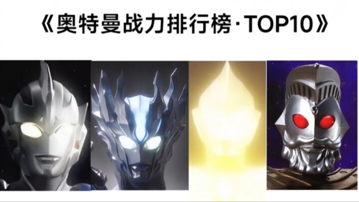 贴吧网友评奥特曼战力排行榜Top10