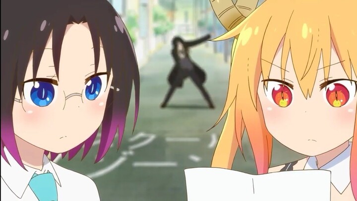 A coreografia de Fafnir - Maid Dragon S (Dublado)