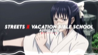 streets x vacation bible school - doja cat x ayesha erotica [edit audio]