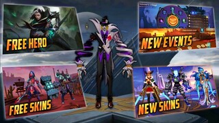 2 FREE SPECIAL SKIN, FREE SKIN EVENT, KHUFRA JOKER FACE SKIN, NOV STARLIGHT SKIN | MOBILE LEGENDS